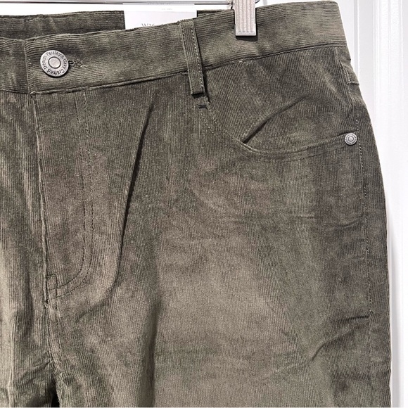 Paisley & Gray Men’s Slim Fit Corduroy Pants Olive W36 x 32L - Picture 6 of 11